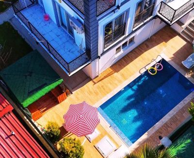 Duger Apartment | Villa Aksu , Tam Donanımlı Havuzlu Tatil Evi Tesisimiz Muhafazakar Ailelere Yönelliktir