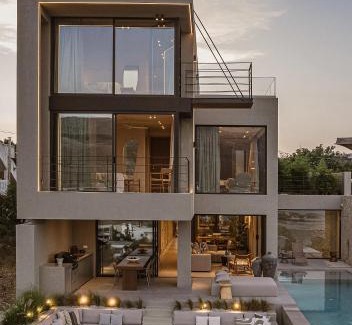 Souda Villa | Villa Albero - Sea View Escape