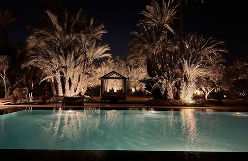 Annakhil Villa | VILLA ALPHA, 35 sleeps, a Jewel in the heart of the Palmeraie of Marrakech, for any event