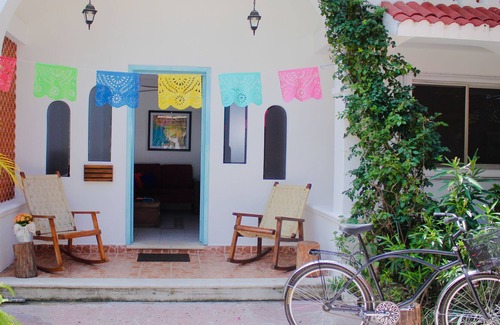 Colonia 10 De Abril Villa | Villa Amplia de 2 Pisos y 4 Recamaras - Cozumel V5