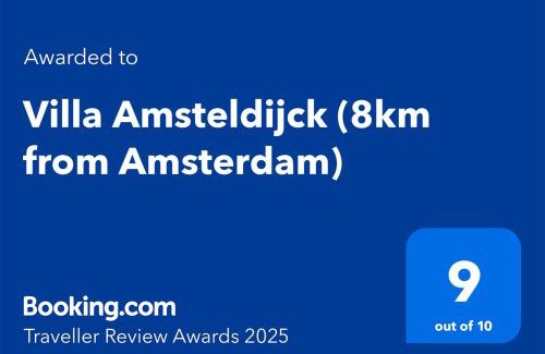 Municipality of Ouder-Amstel House | Villa Amsteldijck (8km from Amsterdam)