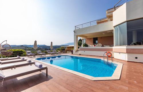 Agia Villa | Villa Anastasia - Private Pool & Panoramic Views