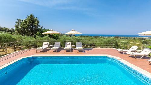Agia Villa | Villa Anastasia - Private Pool & Panoramic Views