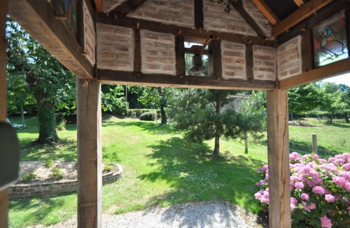 Bonneville-la-Louvet Villa | Villa and outbuilding with private swimming pool, sauna, games room, not overlooked