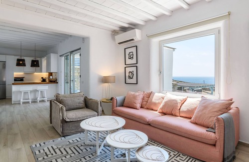 Kalafatis Villa | Villa Angelika/Pink Pelican by the beach