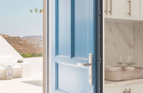 Kalafatis House | villa Annelle/Gorgeous panoramic views of Kalafati Bay/Private pool