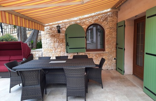 Sainte-Agnes House | Villa, apartment 125m2, swimming pool, garden 5 min from Menton