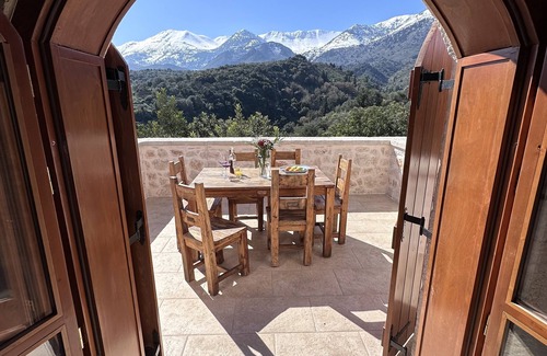 Apokoronas Villa | Villa Asteria, Melidoni, Chania, Crete, Solid Stone Villa, private swimming pool