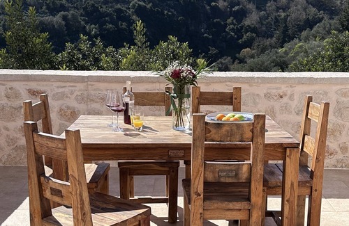 Apokoronas Villa | Villa Asteria, Melidoni, Chania, Crete, Solid Stone Villa, private swimming pool