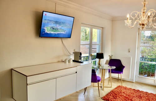 Region Hannover District Villa | Villa at Steinhuder Meer -DZ-Azur-(40m2) with pantry-kitchen, garden, Wlan