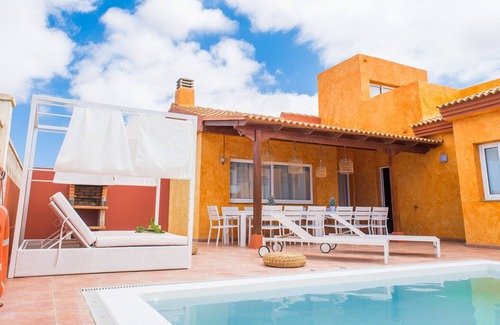Geafond Villa | Villa Atlantic Ocean Private Pool Corralejo By Holidays Home