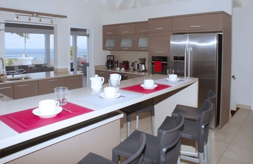 Grand Cul-de-Sac Villa | Villa Au Coeur du Rocher | Ocean View - Located in Magnificent Vitet with Private Pool