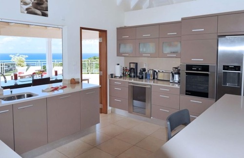 Grand Cul-de-Sac Villa | Villa Au Coeur du Rocher | Ocean View - Located in Magnificent Vitet with Private Pool
