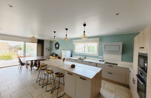 Lespignan Villa | Villa Augustine, single storey villa, 15 minutes from the sea