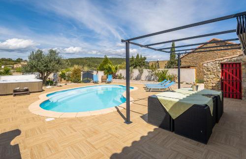 Bize-Minervois Villa | Villa avec piscine et Jaccuzy