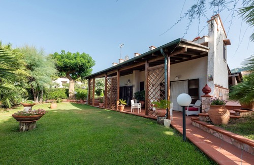 Mazzaforno Villa | Villa "Azzurra" with Sea View, Private Terrace & A/C