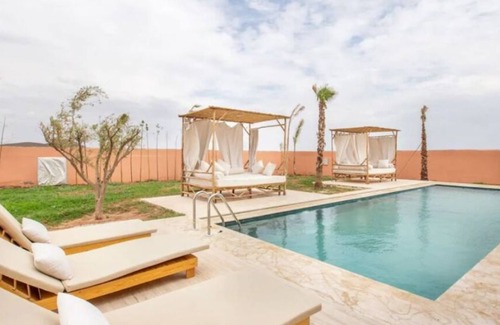 Daoudiate Villa | Villa B - Villa au Calme et Sans vis à vis Avec Piscine Privée à Marrakech