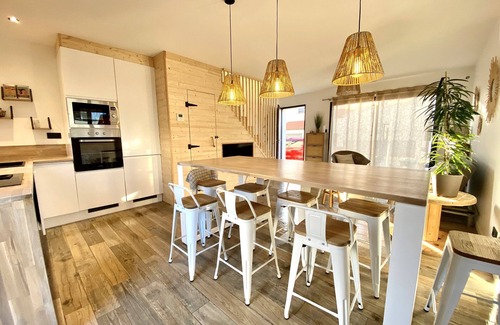Sainte-Marie-Plage House | Villa Bambou, Jolie Maison Neuve à 10 Minutes à Pied de la Plage