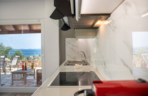 Ipsos Villa | VILLA BELVEDERE Superb Ipsos bay Views,private pool, 400 mt of the beach!nn
