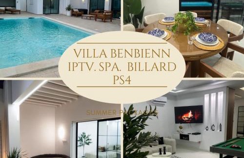 Aghir Villa | Villa Benbienn piscine iptv Billard américain wifi illimité très bon emplacement