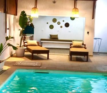 Aghir Villa | Villa Benbienn piscine iptv Billard américain wifi illimité très bon emplacement
