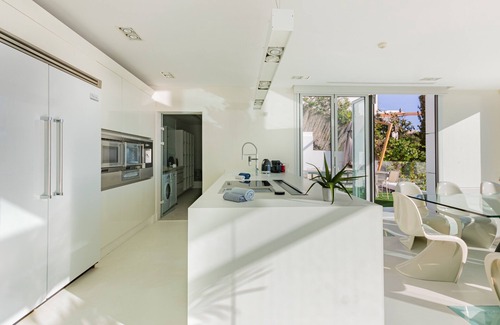 Sitges Villa | Villa Bianca Sitges – High-End Design/Spectacular Sea Views. Indoor Pool