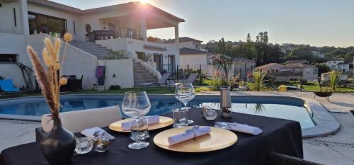 Penta-di-Casinca Apartment | Villa Bistinetti Rez de villa tout confort avec piscine