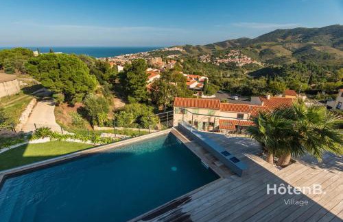Banyuls-sur-Mer House | Villa Blanca 5 Sea View and Mountain