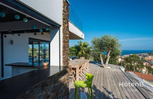 Banyuls-sur-Mer House | Villa Blanca 5 Sea View and Mountain