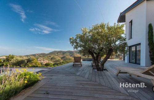 Banyuls-sur-Mer House | Villa Blanca 5 Sea View and Mountain