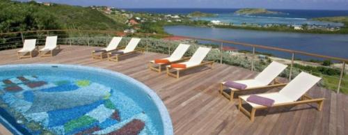 Grand Cul-de-Sac Villa | Villa BOT- EVERSAIL avec vue panoramique sur l'océan