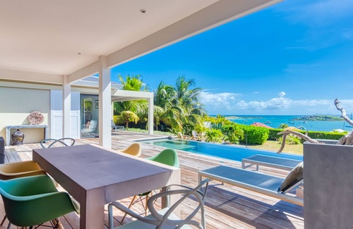 Cul de Sac Villa | Villa by the water - sea view -minimalist style