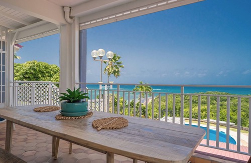 Saint Felix Villa | Villa Caïmite with spectacular sea view, minutes away from the beach