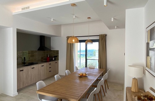 Castellvi de la Marca Villa | Villa 'Cal Noia 1 and 3' with Mountain Views, Wi-Fi and Air Conditioning