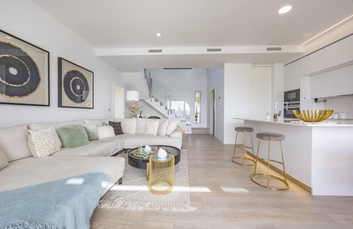 Finestrat Villa | Villa 'Campana Garden 52' with Mountain View, Wi-Fi and Air Conditioning