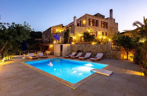 Maroulas Villa | Villa Candice - Luxurious and Historic Villa with sea view