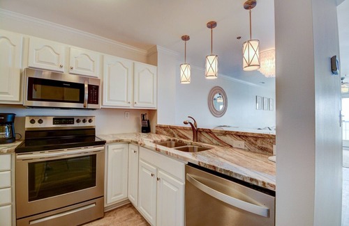 North Topsail Beach Condo | "Villa Capriani 317A" - Oceanfront Condo - Pool, Hot Tub, On-site Restaurant