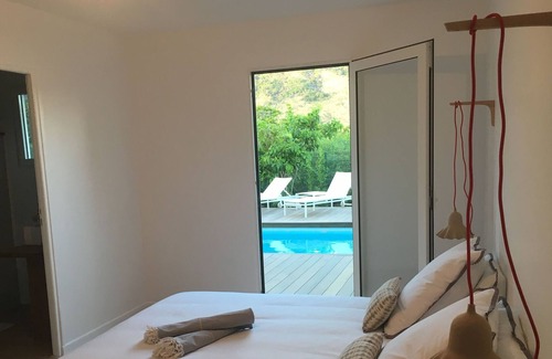 Bellevue Villa | Villa Casa Mia quiet oasis at the edge of the Bay of Cul De Sac