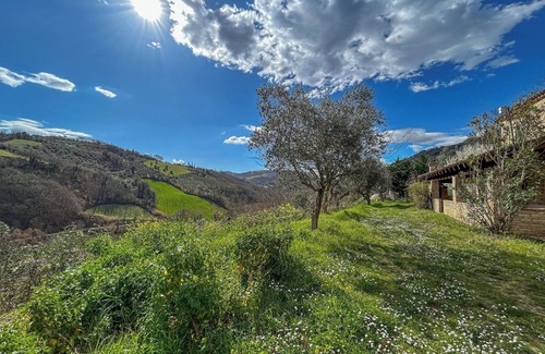 Montefiore Conca Villa | Villa 'Casale Mauri' with Sea View, Private Terrace and Wi-Fi