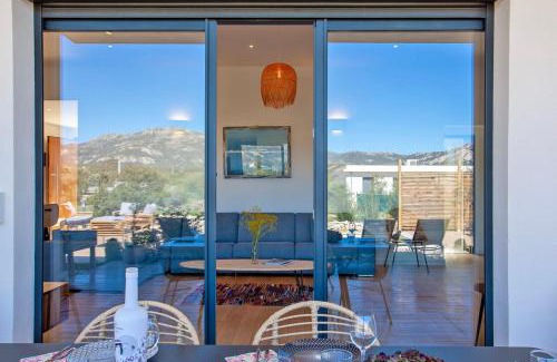 Calenzana Villa | Villa Casavostra piscine bbq pétanque à 5km de la plage de sable de Calvi