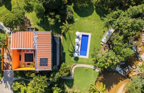 South Shore Hotel Area Villa | Villa Cascada Luxury Riverfront Retreat, Villa Cascada Riverfront Pickleball Resort