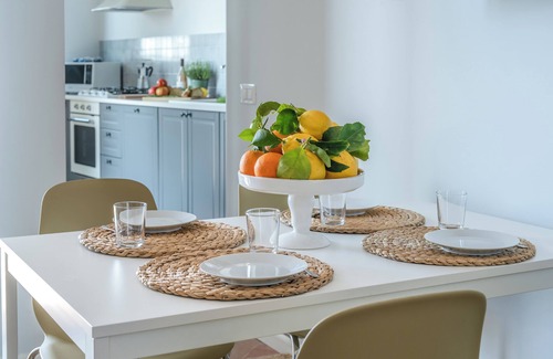 Vico Equense Apartment | Villa Chiara - Sorrento Amalfi Coast, Vico Equense - sea and Vesuvio View