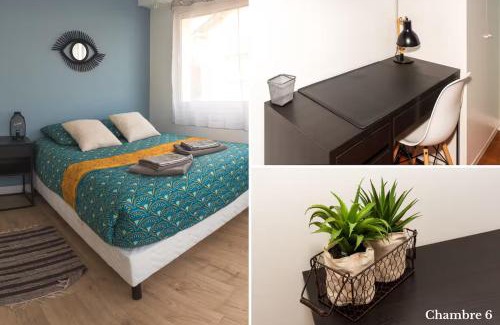 Cholet House | VILLA CITY GARDEN - Maison Spacieuse et Jardin - Proche Centre ville