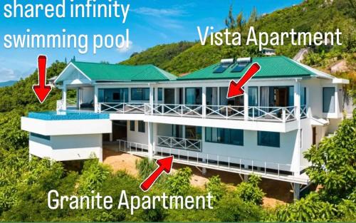 Glacis Apartment | Villa Club Tropicana Carana with infinity pool