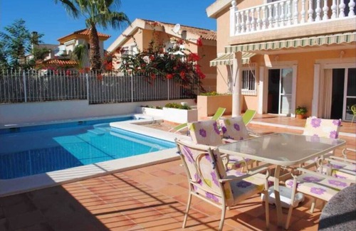 Puerto de Mazarron Villa | Villa CON Piscina Y Jacuzzi Independientes, Wifi, BBQ Y Vistas AL MAR