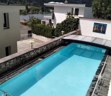 Caslano Villa | Villa con Piscina privata a 100m dal Lago