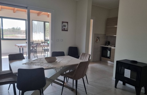 Galatone Villa | Villa 'Corbezzolo' with Shared Pool, Wi-Fi and Air Conditioning