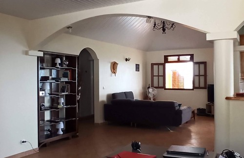 Riviere-Salee Villa | Villa COSAROE 6/14 guests, 5 bedrooms, Secure swimming pool, Wide sea view