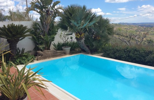 Agrigento Villa | Villa Dali . Modern house, panoramic view, pool 16mX3