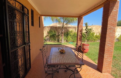 Ait Faska Villa | Villa Dar Mazaheer private pool, Atlas foothills